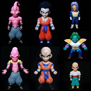 ฟิกเกอร์ Dragon Ball Z GK LG Q Version Majin Buu Krillin Trunks Yamcha Zarbon Tien Shinhan โมเดลฟิกเกอร์ PVC ของเล่นสําหรับเด็ก