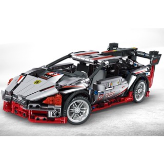 705 ชิ้น MOC Technic Speed Poison Racing Sports Car โมเดลของเล่นตัวต่ออิฐบล็อกของขวัญเด็ก DIY ชุดใหม่