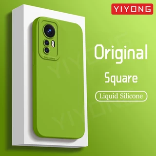 Mi12 กรณี YIYONG ซิลิโคนเหลวสําหรับ Xiaomi Mi 12 XT 12X 12T 13 13T Pro Xiomi Mi12X Mi12T Mi13 Mi13T กรณี