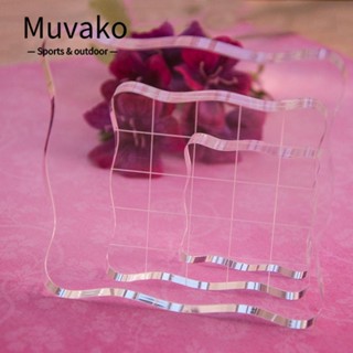 MUVAKO แผ่นอะคริลิค แฮนด์เมด สําหรับตกแต่งสมุดภาพ