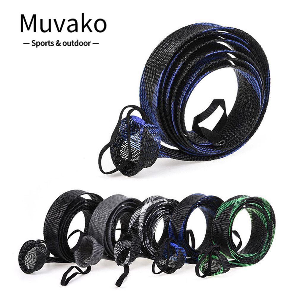 Muvako ปลอกหุ้มคันเบ็ดตกปลา กันลื่น พับเก็บได้