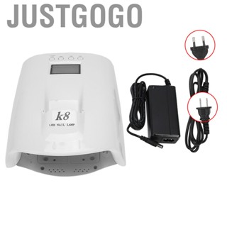 Justgogo Nail dryer lamp  nails  nail with 4 timer settings and  curing for manicure / pedicure LCD display painless