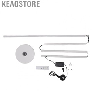 Keaostore Beauty Floor Lamp  3300K‑6500K 180 Degrees Angle Adjust Brightness Eyelash  Floor Lamp Retractable Rod  for Home Use