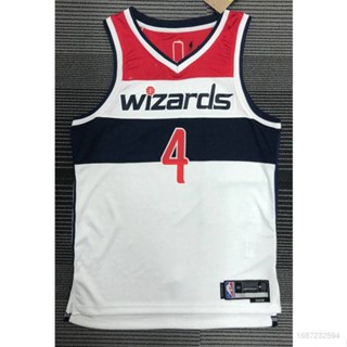 เสื้อกีฬาบาสเก็ตบอล แขนกุด ลายทีม NBA Jersey Washington Wizards Westbrook 2020 21 สไตล์คลาสสิก ที่ระลึก