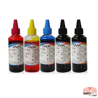 🔥พร้อมส่ง🔥 หมึกปริ้นทานได้ food grade สีทานได้ edible ink สำหรับปริ้นแผ่นน้ำตาล แต่งเค้ก คุณภาพดี สีสวย ทานได้