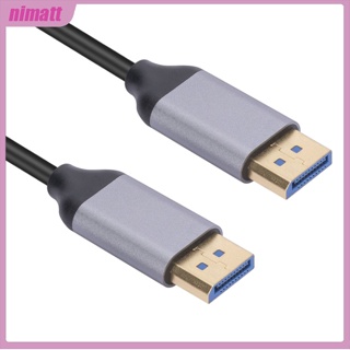 Ni Dp To Dp สายเคเบิลต่อขยาย 1.2 4k 60hz Hd Displayport อะแดปเตอร์แปลงสายเคเบิ้ล สําหรับแล็ปท็อป มอนิเตอร์