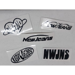 NEWJEANS LOGO l DECAL VINYL l WATERPROOF