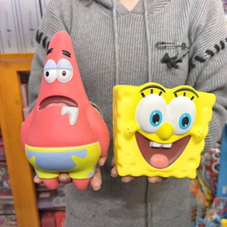 Hobby SpongeBob SquarePants Patrick Star Naloong หนัง PU ของเล่นบรรเทาความเครียด สําหรับเด็ก