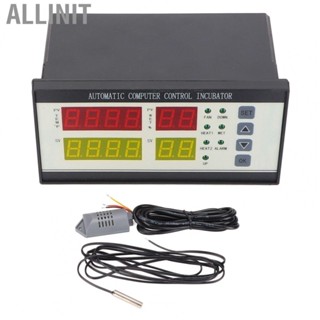 Allinit Incubator Controller Digital Display Fahrenheit Stable Performance Accurate  Temp Humidity Multi Functional for