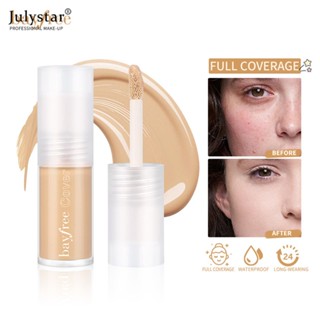 JULYSTAR Bayfree Waterproof Liquid Acne Concealer Matte Full Coverage คอนซีลเลอร์ติดทนนาน Flawless Natural Face Makeup Crystal Collection