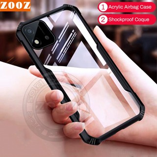 Xiaomi Remdi A1 A2 A1+ A2+ Plus 12 12C A1Plus A2Plus Acrylic Back Pannel Hybrid TPU Edeges Case Shockproof Transparent Bumper Airbag Phone Cover Casing Shell