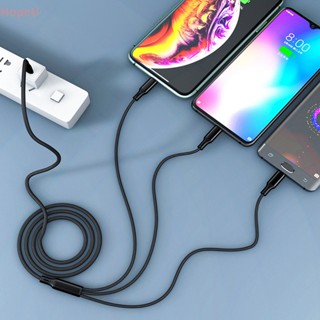 [HopeU] 3 in 1 สายชาร์จ USB Type C เป็น Type C Pd USB C ชาร์จเร็ว สําหรับโทรศัพท์มือถือ แท็บเล็ต 3 in 1