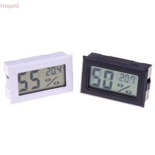 [HopeU] เครื่องวัดอุณหภูมิความชื้นดิจิทัล lcd ขนาดเล็ก