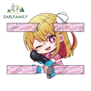 Earlfamily สติกเกอร์ ลายการ์ตูน Oshi no Ko 13 ซม. สําหรับติดตกแต่งรถยนต์ สเก็ตบอร์ด