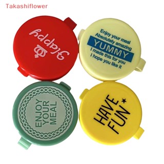 (Takashiflower) ขวดบีบ ลายตัวอักษร สําหรับใส่เครื่องปรุง ซอส สลัด