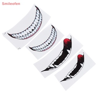 [Smileofen] ใหม่ สติกเกอร์หมวกกันน็อค มีกาวในตัว สําหรับตกแต่งรถยนต์ DIY