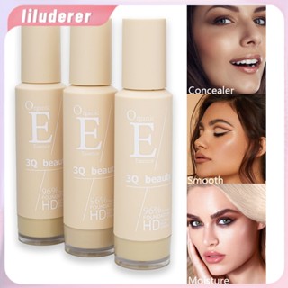 3q Beauty Foundation Liquid Concealer Strong Bb Cream Skin Color Natural Color Like Dark Skin Skin Care แต่งหน้า HO