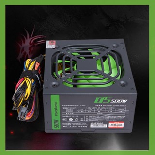 พาวเวอร์ซัพพลาย 6Pin PSU 2 SATA ATX แบบคู่ สําหรับคอมพิวเตอร์ตั้งโต๊ะ