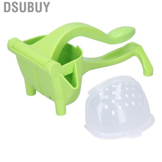 Dsubuy EBTOOLS Green Manual Juicer Easy Use Hand Press Fruit Citrus Extractor