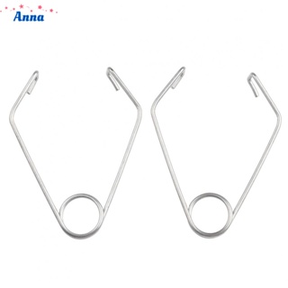 【Anna】2pcs Stainless Steel Climbing Rope Cord Fastener Fastening Rope Safety Buckle