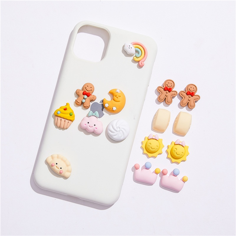 [3#] การ์ตูนเมฆเรซิ่น อุปกรณ์เสริม diy เหมือนเด็ก กาวครีม เคสโทรศัพท์ กิ๊บติดผม โฮมเมด วัสดุรองเท้า หัวเข็มขัด ถ้วยน้ํา แผ่นปะรูรองเท้า อุปกรณ์เสริม FN
