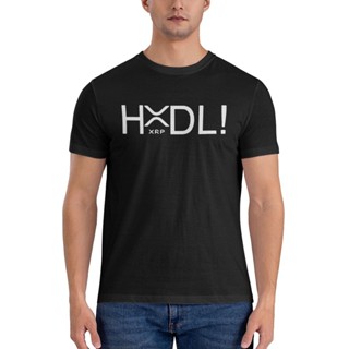 เสื้อยืด พิมพ์ลายโลโก้ดิจิตอล Token Cryptocurrency Coin Xrp สําหรับผู้ชาย