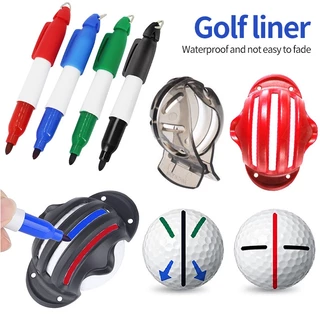 Golf Ball Line Marker Easter Egg Drawing Tool ปากกาแห้งเร็วกันน้ํา