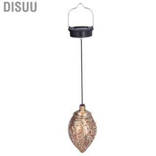 Disuu 1.2V 0.5W Solar Wrought Iron Hollow Projection Lamp Outdoor Rainproof UT