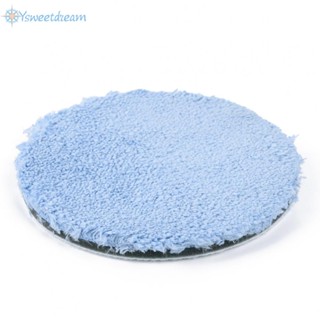 แผ่นไมโครไฟเบอร์ขัดทําความสะอาด ขัดแว็กซ์อัตโนมัติ สีฟ้า