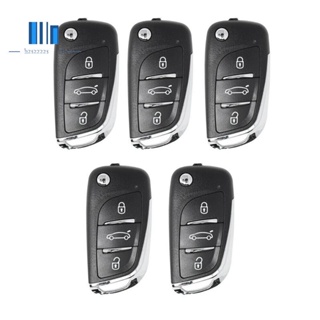 รีโมตกุญแจ 3 ปุ่ม สําหรับ Volkswagen DS Type VVDI Key Tool 5 ชิ้น ต่อล็อต สําหรับ Xhorse XKDS00EN