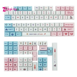 Pbt ปุ่มกดคีย์บอร์ด 125 คีย์ XDA ภาษาอังกฤษ สําหรับคีย์บอร์ดเล่นเกม Cherry MX Switch