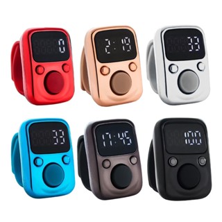 Ooh เครื่องนับจํานวนอิเล็กทรอนิกส์เรืองแสง แบบพกพา ชาร์จ USB