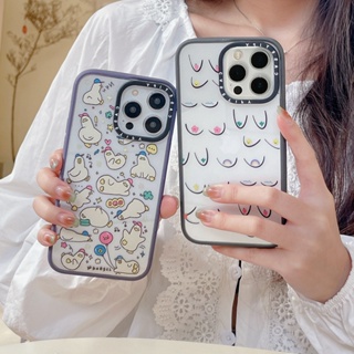 ของแท้ SSEBONG CASETiFY DUCKS เคสโทรศัพท์มือถืออะคริลิค แบบแข็ง เนื้อแมตต์ สําหรับ iPhone 11 12 13 14 Pro Max