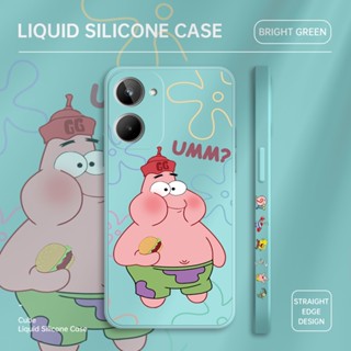 เคสโทรศัพท์มือถือ ซิลิโคน ป้องกันกล้อง ขอบสี่เหลี่ยม ลายการ์ตูน สําหรับ OPPO Realme 9 Pro+ 9i 10