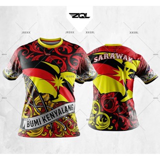 [พร้อมส่ง] Jersey CREATE APPAREL JERSI SARAWAK BAJU SUKAN OUTDOOR