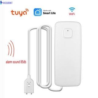 Tuya Smart Wifi Water Leakage Alarm Flood Leakage Sensor Water Leakage Sensor Water Tank Full Water Linkage Alarm App Notification ทำงานร่วมกับ Google Assistant KDURANT