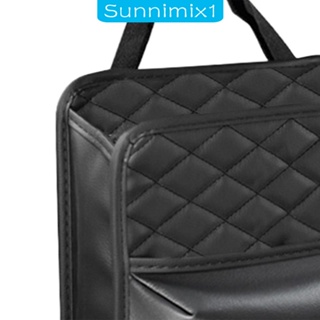 [Sunnimix1] กระเป๋าเก็บของ กันน้ํา ติดตั้งง่าย ทนทาน สําหรับติดเบาะหลังรถยนต์