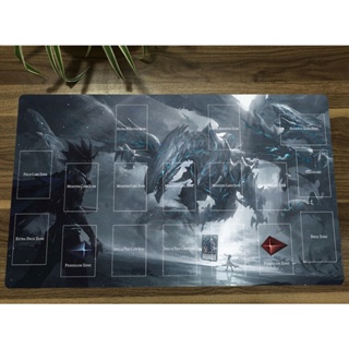 Yugioh Duel Playmat Blue-Eyes Ultimate Dragon TCG CCG แผ่นรองเมาส์ สําหรับเล่นเกม