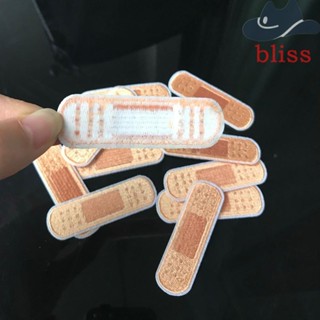 BLISS แผ่นแพทช์สติกเกอร์ ลายการ์ตูน DIY สําหรับติดตกแต่งงานหัตถกรรม