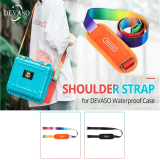 DEVASO Shoulder Strap，Adjustable Comfortable Belt with Metal Hooks for DEVASO Waterproof Case Which is Compatible with Nintendo Switch OLED and Nintendo Switch