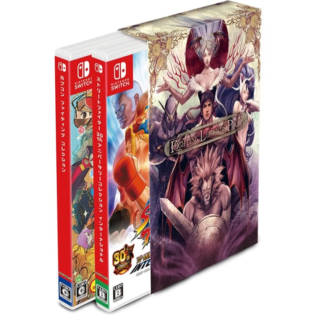 (พร้อมส่ง)Nintendo Switch : Capcom Fighting Collection [Fighting Legends Pack] (Multi-Language)(JP)(