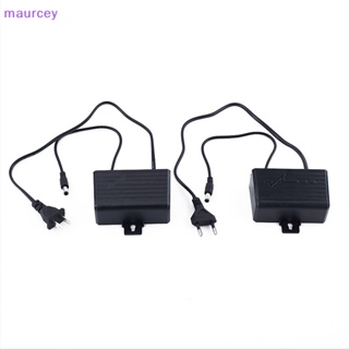 Maurcey อะแดปเตอร์ชาร์จกล้องวงจรปิด 12V 2A ปลั๊ก EU US กันน้ํา