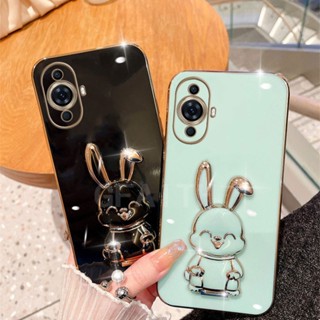 พร้อมส่ง เคสโทรศัพท์มือถือ แบบนิ่ม ลายกระต่าย มีป็อบอัพ สําหรับ HUAWEI Nova 11i 11 Pro 2023 NOVA11i 11Pro