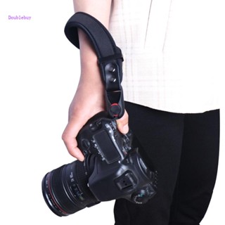 Doublebuy สายคล้องข้อมือกล้อง ผ้านีโอพรีน แบบนิ่ม ปลดเร็ว สําหรับกล้อง SLR