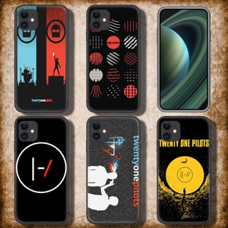 เคสโทรศัพท์ TPU แบบนิ่ม ลาย C266 Twenty One Pilots 21 สําหรับ iPhone SE 2020 12 Mini 13 Pro Max