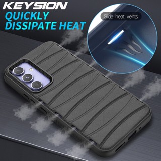 Keysion เคสโทรศัพท์ซิลิโคน ระบายความร้อน กันกระแทก สําหรับ Samsuang A54 5G A34 A24 4G A14 LTE Galaxy A13 A04S