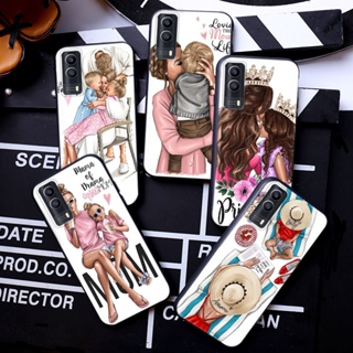 เคสโทรศัพท์มือถือแบบนิ่ม ลายคุณแม่และเด็ก C217 สําหรับ Vivo Y5S Y11 Y11S Y12S Y20i Y20S Y20 Y30 Y17 Y12 Y15 Y19 Y20 Y21 Y33S Y21S