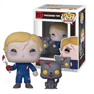 โมเดลฟิกเกอร์ Funko Pop Pet Sematary Gage and Church 729 สําหรับตกแต่งสํานักงาน