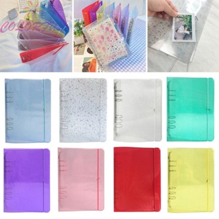 【COLORFUL】Binder PVC Material Protect The Paper 1pcs 24.7*18.2*3.4mm Frosted Cover