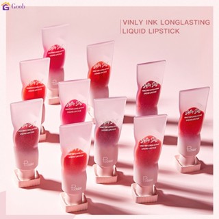 Pudaier Pearlescent ลิปกลอส Mirror Water Gloss Lip Glaze Liquid ลิปสติก Lacquer ลิปกลอส 【goob】